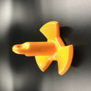 Якорь речной 3-х лепестковый (Оранжевый) с ПВХ покрытием 4.5кг (Allshine)