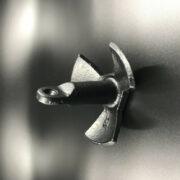 Якорь речной 3-х лепестковый (черный) с ПВХ покрытием 3.6кг (Allshine)